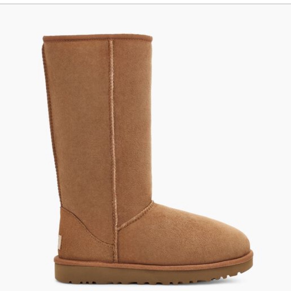 UGG Classic Tall Chestnut Boots - Picture 2 of 7